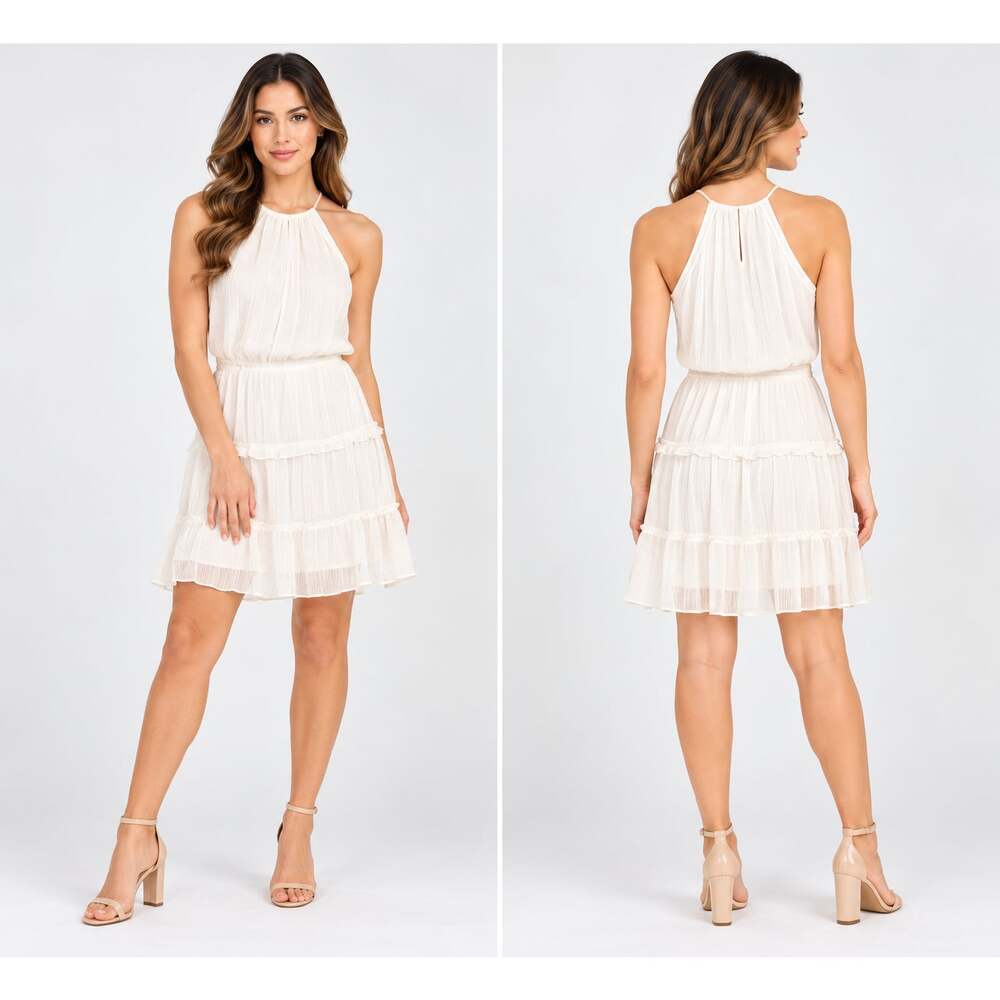 Parker Halter Ruffled Dress - Picture 12 of 12